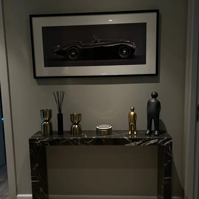 Armany Grey Console 130x25x80