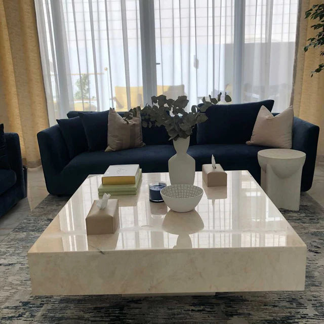 Crème Uno Coffee table 120x120x45