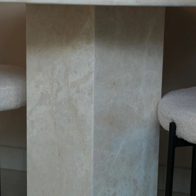 Dining table Crème Uno 90x90x75