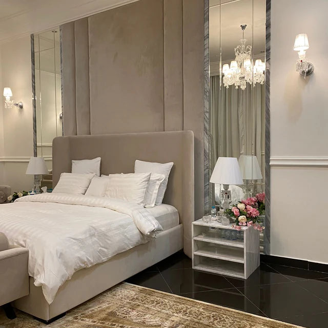 Volakas Marble nightstand 60x50x50