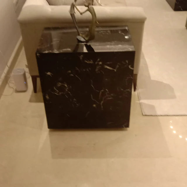 Wheeled based Cube side table 50x50x50