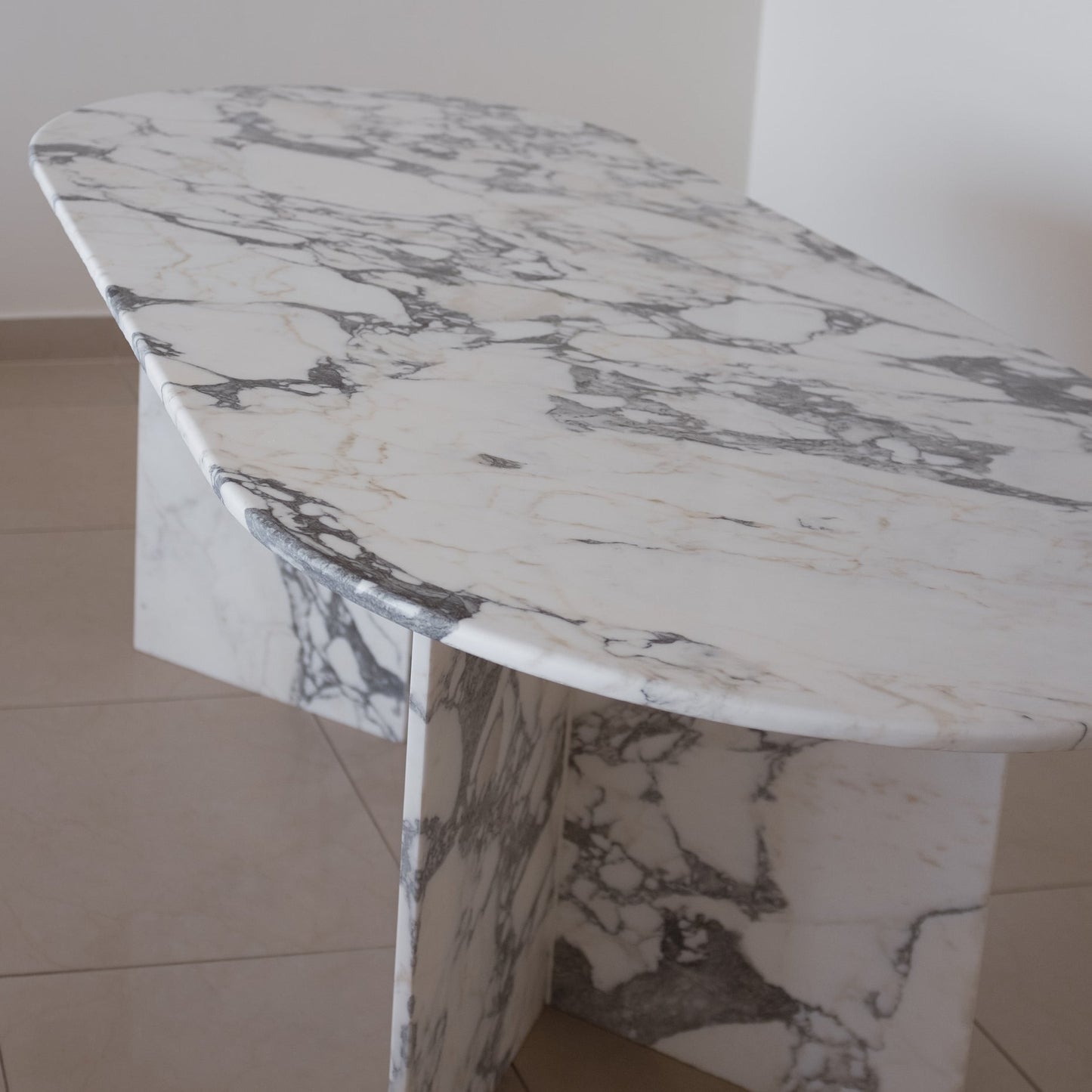 Arabescato Dining Table 180x90x75