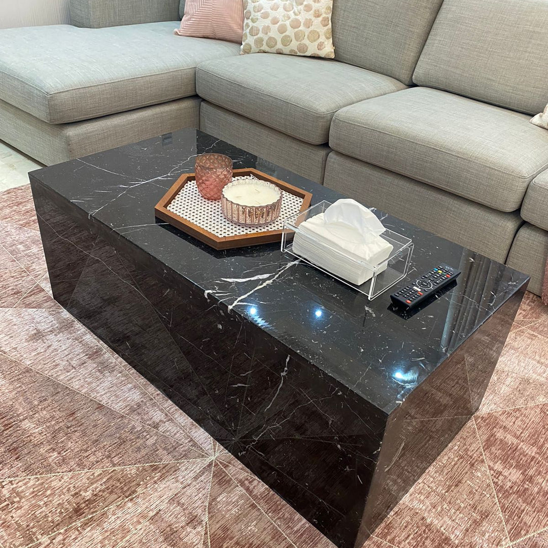 Black Marquina Coffee Table 120x60x45cm