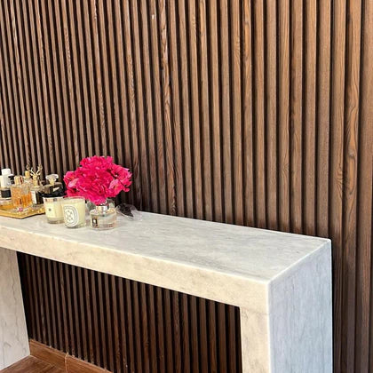 Mougla White Console 160x35x80