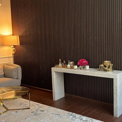 Mougla White Console 160x35x80