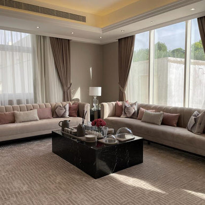 Black Marquina Coffee Table – 130x80x45 cm