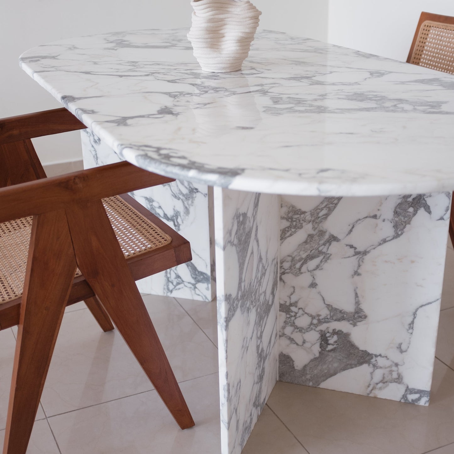 Arabescato Dining Table 180x90x75