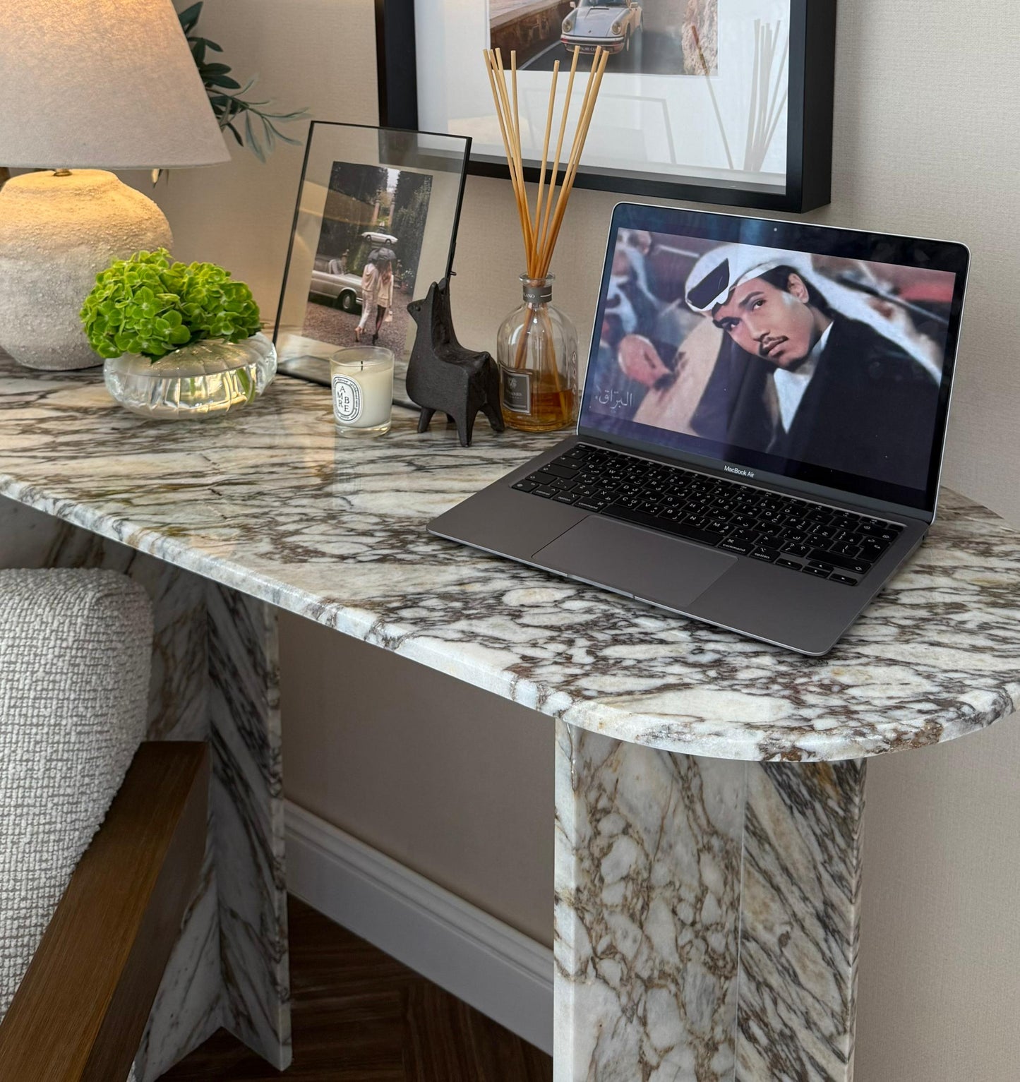 Calacatta Viola Oro Console 120x45x85