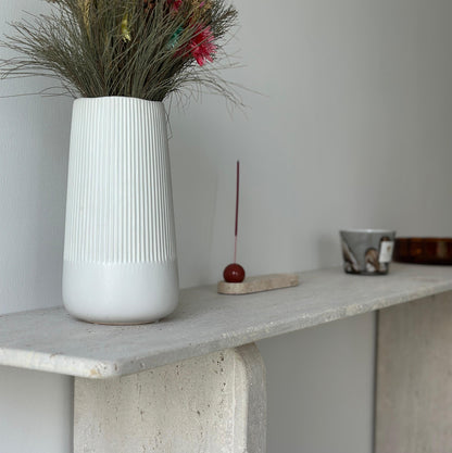 Travertine Console 130x35x90