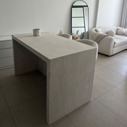 Travertine Kitchen Island – 150x80x90 cm