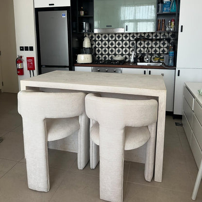 Travertine Kitchen Island – 150x80x90 cm